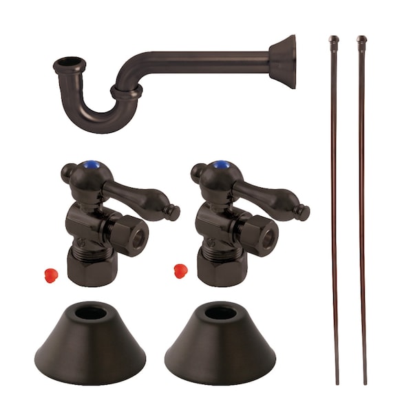 Kingston Brass CC53305LKB30 Plumbing Sink Trim Kit with P-Trap, Oil Rubbed Bronze CC53305LKB30 - main